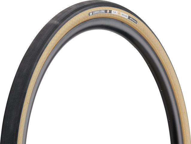 Panaracer Cubierta Plegable GravelKing R TLR 28" Modell 2024 - black-amber/28 /40 /40-622