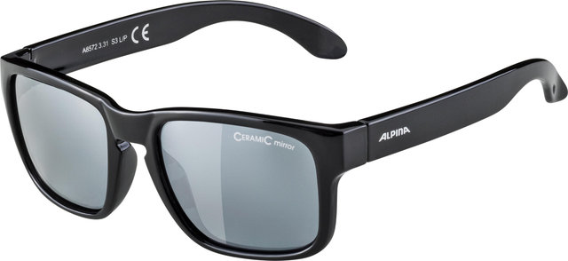 Alpina Mitzo Kids Sunglasses - black gloss | black