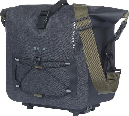 Basil Navigator Storm Gepäckträgertasche - schwarz/13 l