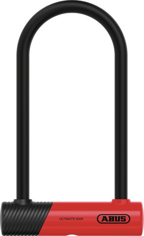 ABUS 420K/170HB230 USH Ultimate Bügelschloss - black-red | 23 cm | 103 mm