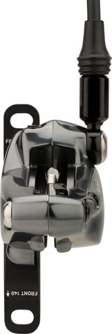 SRAM Force 1 HRD FM Scheibenbremse mit Dropper Actuator - black-grey/Vorderrad/links (seitenspezifisch)