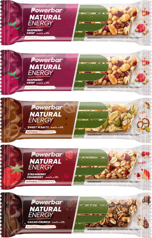 Powerbar Natural Energy Cereal Riegel - 5 Stück - gemischt