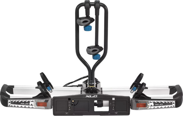 XLC Fahrradträger Azura Easy WT VC-C09 für 2 Räder - schwarz-silber