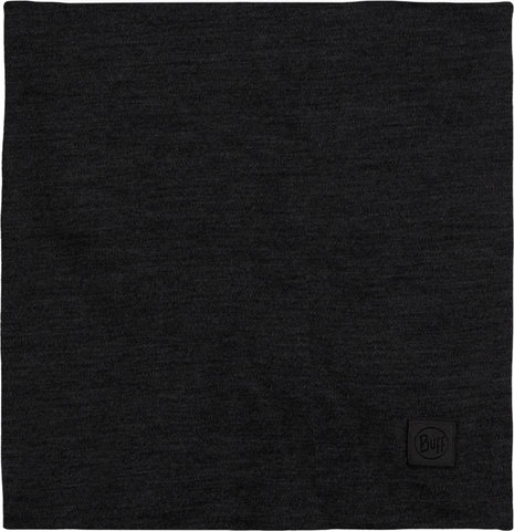 BUFF Heavyweight Merino Wool Multifunktionstuch - solid black/one size
