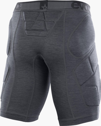 EVOC Shorts de Protection Crash Pants - carbon grey/M
