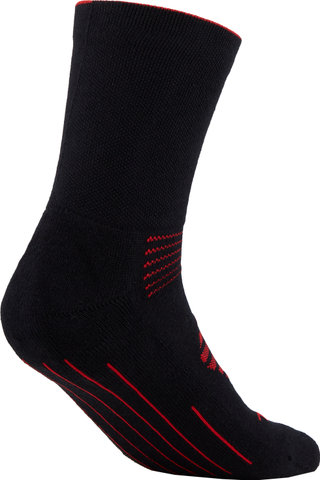 BBB FIRFeet BSO-16 Socks - black-red/39 - 43