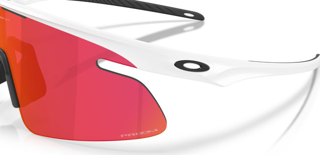 Oakley RSLV Lite Sports Glasses - matte white | prizm field