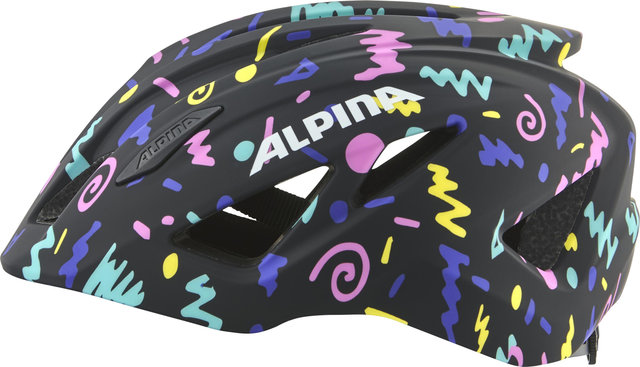 Alpina Pico Kids Helmet - black confetti glos | 50 - 55 cm
