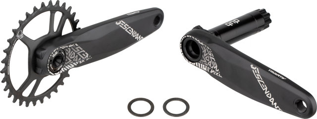 Truvativ Juego de bielas Descendant 6K Direct Mount Eagle DUB 12 velocidades - black/175,0 mm