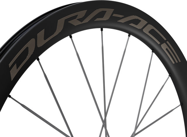 Shimano Juego de ruedas Dura-Ace WH-R9370-C50-TL Disc Center Lock Carbon 28" - negro | 28" | 142 mm | Non Boost | Shimano carretera de 12 velocidades | 100 mm | Non Boost