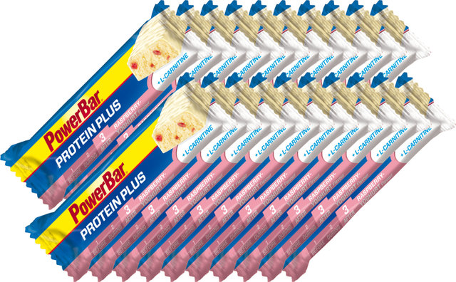 Powerbar Barrita Protein Plus Bar L-Carnitin - 20 unidades - raspberry-yogurt