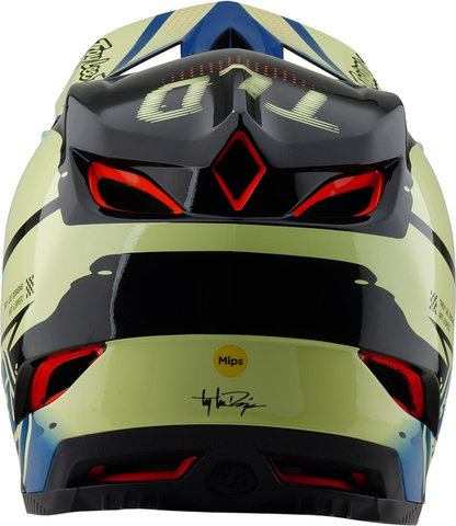 Troy Lee Designs Casque D4 Carbon MIPS - drip glo yellow/55 - 56 cm