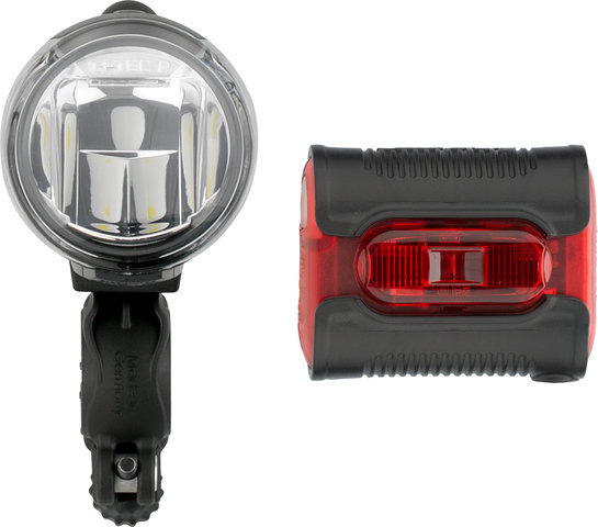 busch+müller Ixon IQ Premium + Ixback Senso LED Lighting Set - StVZO Approved - black