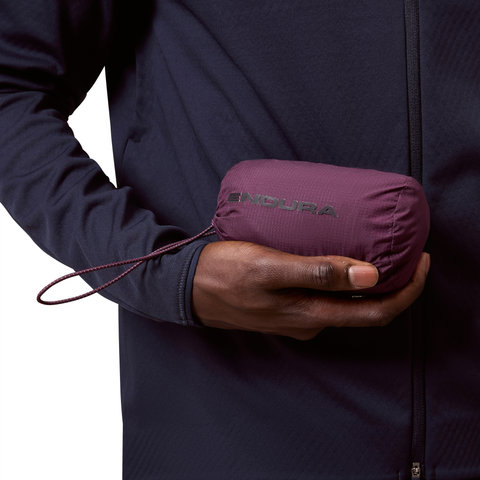 Endura AllTrack Race Regenjacke - black cherry | L