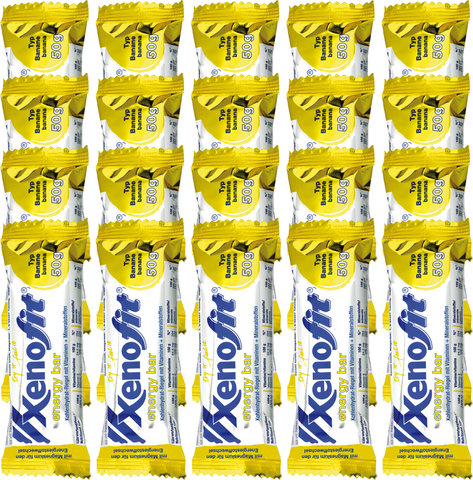 Xenofit barre énergétique Energieriegel - 20 pièces - banane