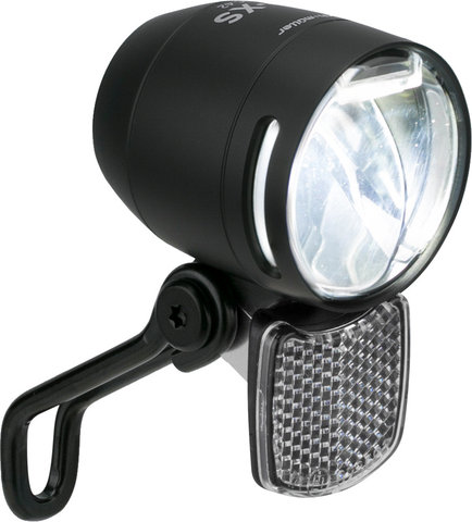 busch+müller Luz delantera IQ-XS E LED para E-Bikes con aprobación StVZO - negro