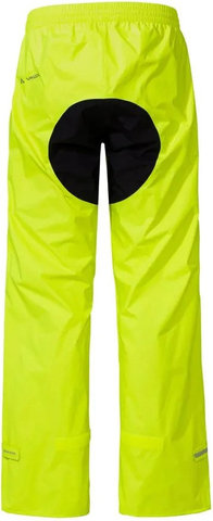 VAUDE Pantalon Mens Drop Pants II - neon yellow uni/S