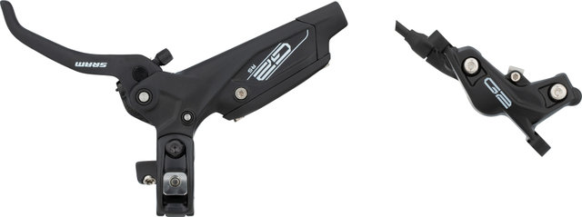 SRAM Set de Freins à Disque av+arr G2 RS - diffusion black anodized/Ensemble/Flip-Flop (non spécifique au côté)