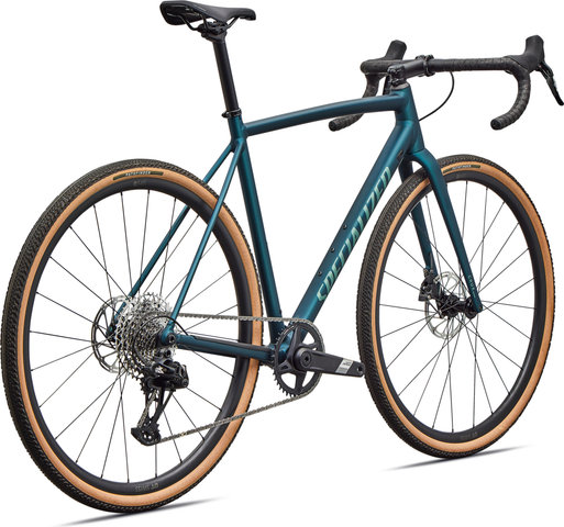 Specialized Vélo de gravel Crux DSW Comp 28" - emerald metallic-fjord metallic | 165,0 mm | XS | 28" | 50 mm