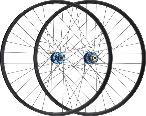 Hope Set de Roues Pro 5 + Fortus 35 Disc 6 trous 29" Boost - blue/Shimano VTT/Boost/148 mm/110 mm/Boost/29"/110 mm/Shimano MTB/110 mm/148 mm