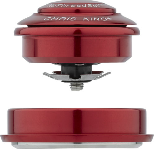 Chris King Juego de dirección InSet i2 ZS44/28,6 - ZS56/40 GripLock - red/1 1/8" - 1,5" tapered/ZS44/28,6 - ZS56/40