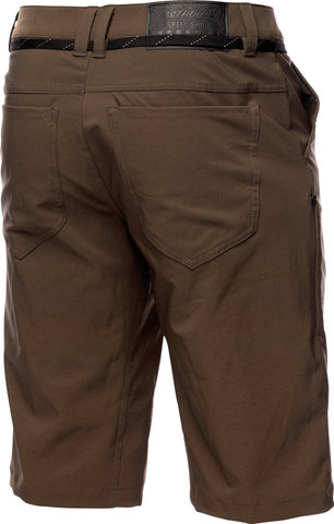 Fasthouse Pantalones cortos Kicker Shorts - brown/32/M