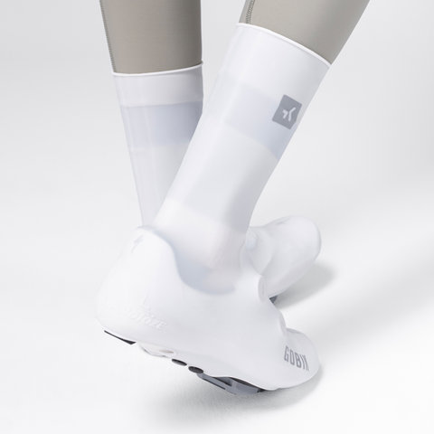 GOBIK Velotoze Snaps Unisex - white