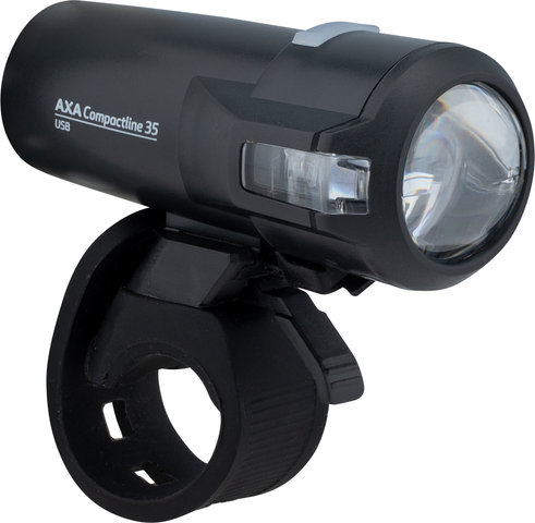 Axa Compactline 35 USB Front Light - StVZO approved - black