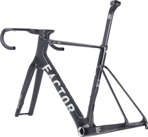 Factor OSTRO V.A.M Disc T47a SRAM DUB Gloss Carbon Raw kit de cadre - -/-