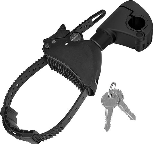 Eufab Strap frame holder short - black-black