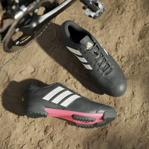 adidas Cycling Zapatos de MTB Heritage Lace - core black-zero metallic-lucid red/40