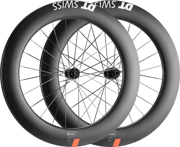 DT Swiss Set de Roues en Carbone ARC 1100 DICUT 80 Disc Center Lock 28" - noir/142 mm/100 mm/28"/Shimano Route/100 mm/100 mm/142 mm