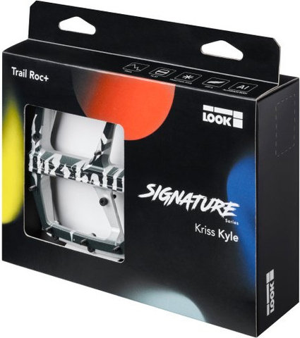 Look Trail ROC+ Signature Series Kriss Kyle Plattformpedale - silver | 107 mm | 107 mm