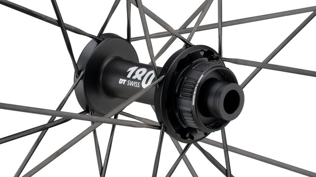 DT Swiss ARC 1100 DICUT 50 Carbon Disc Center Lock 28" Laufrad - schwarz | nur Vorderrad | 28" | 100 mm | nur Vorderrad