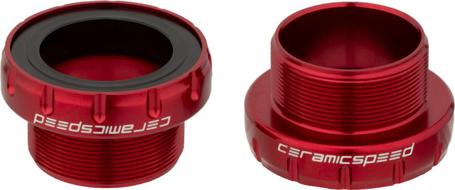 CeramicSpeed BSA SRAM DUB Road Coated Bottom Bracket - red/BSA