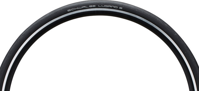 Schwalbe Cubierta de alambre Lugano II K-Guard 28" - negro/28 /25 /25-622