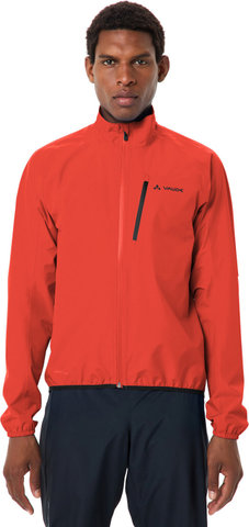 VAUDE Drop III Herren Fahrrad-Regenjacke - glowing red uni | M