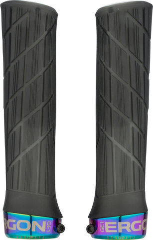 Ergon GE1 Evo Factory Slim handlebar grips - frozen stealth-oil slick