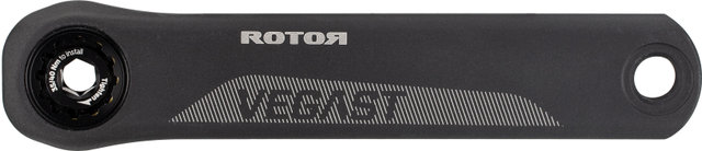 Rotor VEGAST 1-fach Kurbelgarnitur Direct Mount, Q-Rings - anthrazit | 175,0 mm 38 Zähne Offset