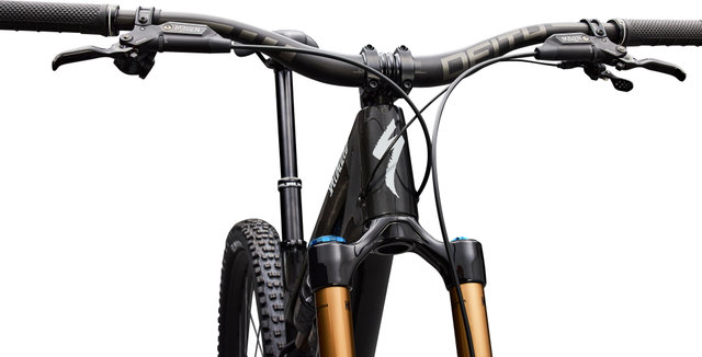 Specialized Vélo de tout-terrain Stumpjumper 15 EVO Pro AXS - gloss carbon-white | 160 mm | 170,0 mm | 44 mm | 29" | L