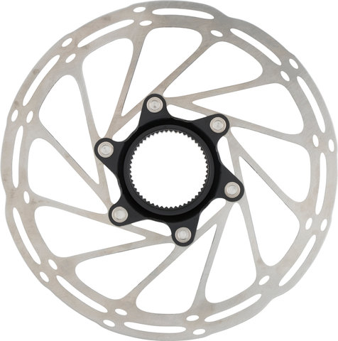 SRAM Centerline Rounded Center Lock Bremsscheibe 2-teilig - silver-black/160 mm