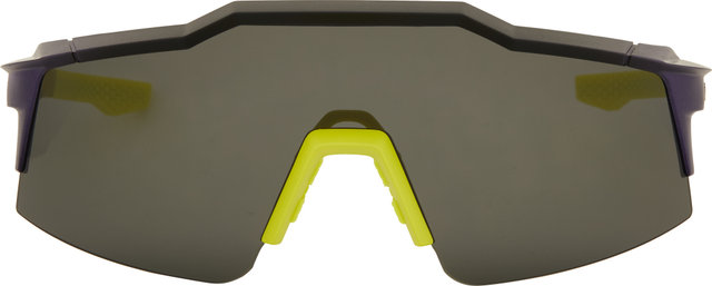 100% Lunettes de Sport Speedcraft SL Smoke - matte metallic digital brights/smoke