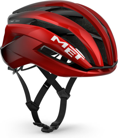 MET Trenta 2 Road Bike Helmet - red gloss | 52 - 56 cm