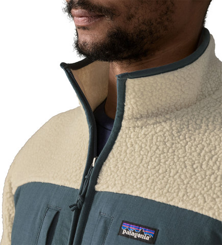 Patagonia Retro Pile Patch Men's Fleece Jacket - pelican | L