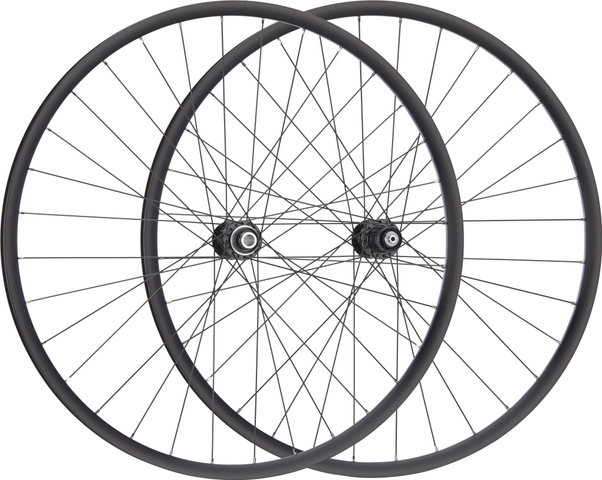 bc basic Trail XT Heavy Duty Disc Center Lock P-22 29" Laufradsatz - schwarz/29" Satz (VR 15x100 + HR 10x135) Shimano
