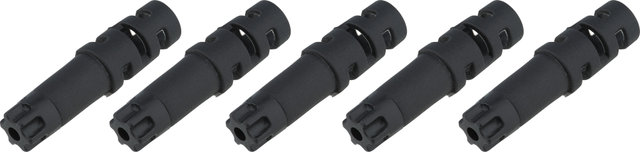 Jagwire Tapas de extremos Anti-Knick para fundas de cables de frenos - black