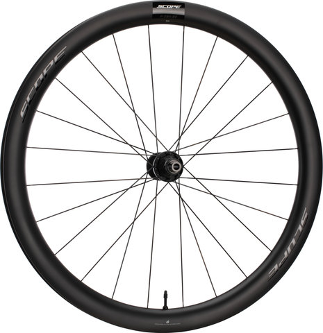 Scope Cycling Juego de ruedas R4.G Disc Center-Lock 28'' - black | 142 mm | 100 mm | SRAM XDR | 28"