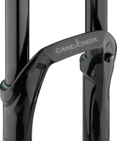 Cane Creek Fourche télescopique Helm MKII Air 27,5" Boost - matte black/Axe Traversant 15 mm/170 /44 /1 1/8" - 1,5" tapered/27,5" (650B)/110 mm
