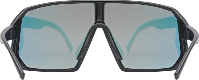 uvex sportstyle 237 CV Sportbrille - black matt/mirror red