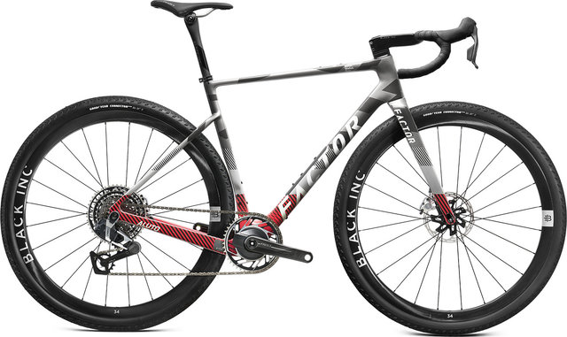 Factor ALUTO Force XPLR PM Carbon 28" Gravel Bike - quattro grey/170,0 mm/M/50 mm/28" Factor ALUTO Force XPLR PM Carbon 28" Gravel Bike - quattro grey/170,0 mm/M/50 mm/28"